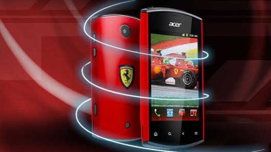 Acer unveils Android-powered liquidmini Ferrari Edition smartphone